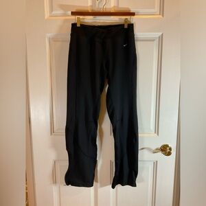 Vintage old-school Nike track pants dry fit women’s size medium ankle zippers